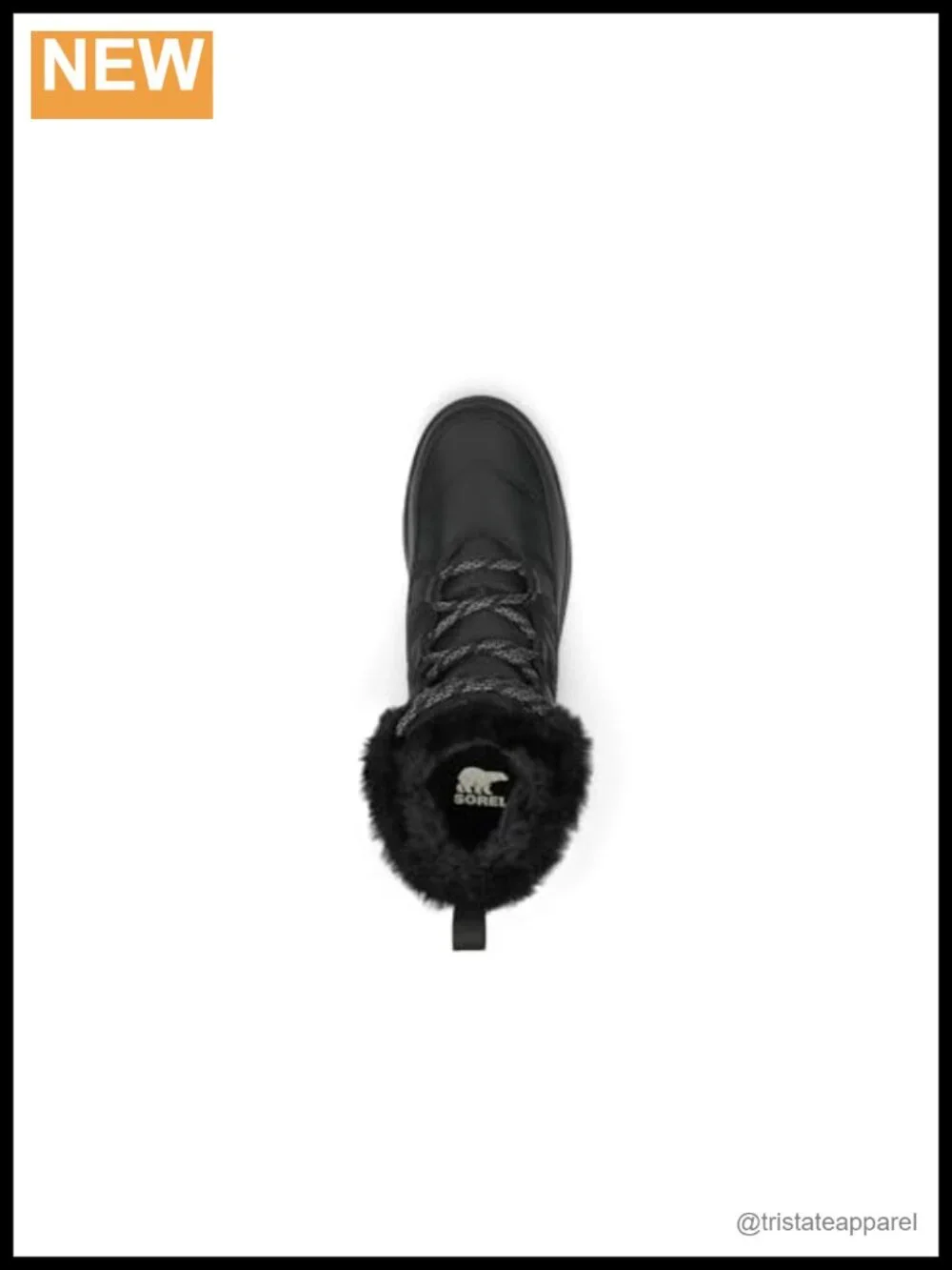 Waterproof Lace Up Snow Boots for Women Faux Fur Calf High Winter Shoes